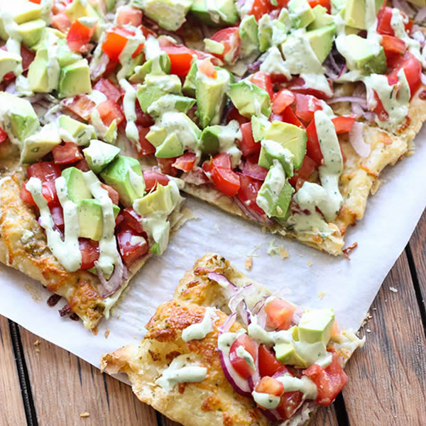 10 Delicious Skinny Pizza Recipes - Confused Julia
