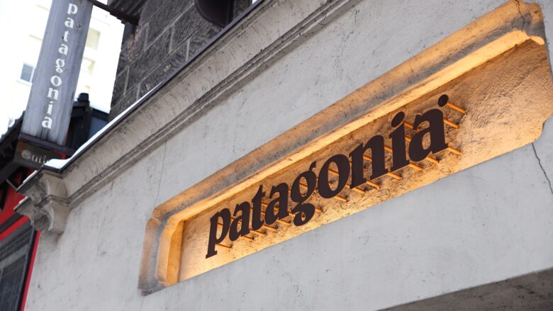 Exterior of a Patagonia store