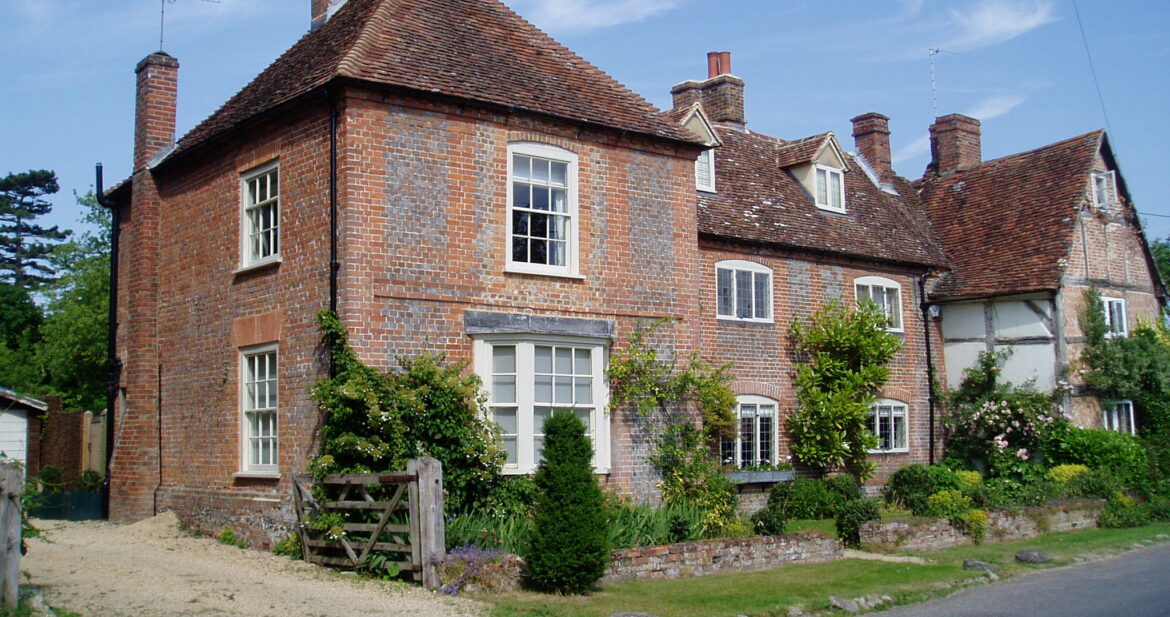 Red brick cottage