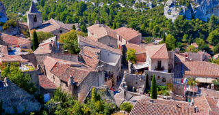 The village of Les Beaux du Provence