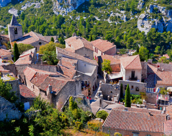 The village of Les Beaux du Provence